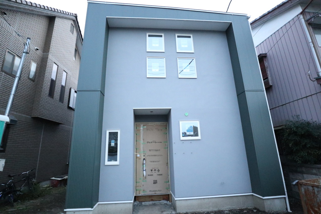 茨城県筑西市、アメリカンな「CUBE型の注文住宅」工事進行中です！