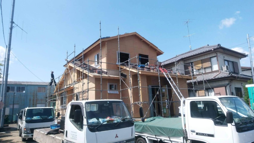 茨城県筑西市「和風な注文住宅」新築工事進行中です！