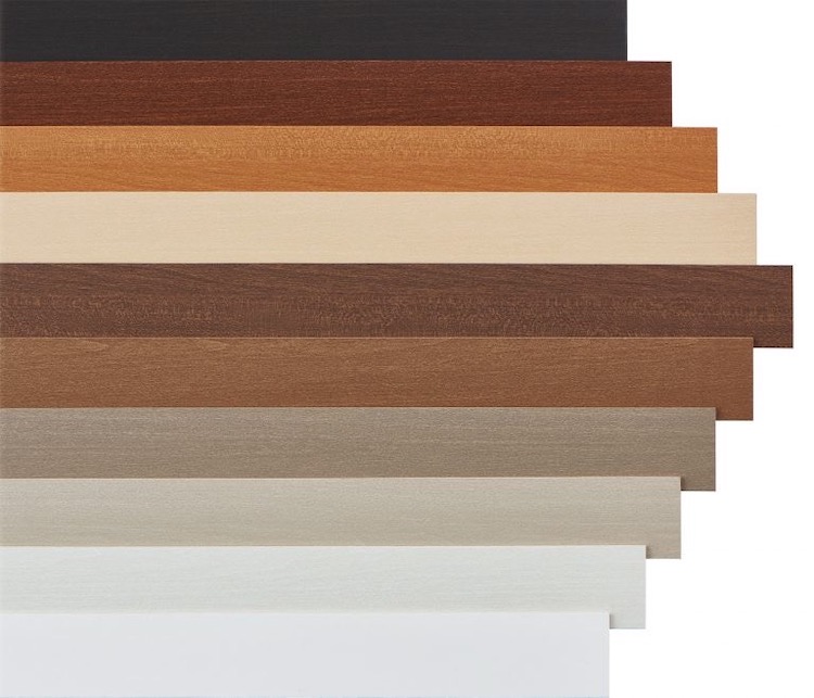 立川ブラインドから、集成材スラットの木製ブラインドに新色10色追加へ