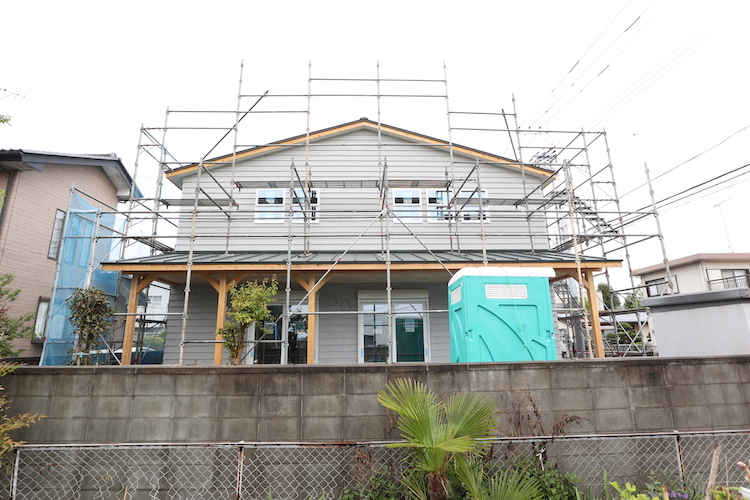 茨城県筑西市注文住宅「カリフォルニアスタイル」完成が近づいてきました！