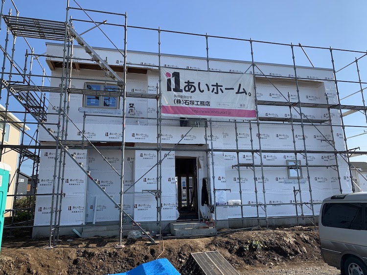 茨城県つくば市「リゾートモダンな注文住宅」の工事が順調に進行中です！