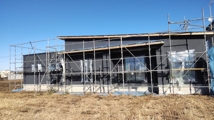 茨城県那珂郡東海村の注文住宅「スタイリッシュな平屋」の完成が近づいてきました！
