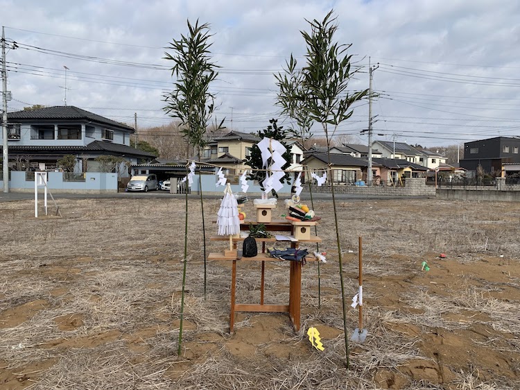 茨城県筑西市注文住宅の地鎮祭を行いました！