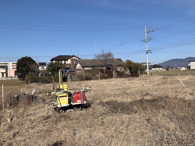 茨城県筑西市注文住宅の地盤調査を行いました！