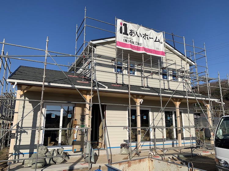 茨城県桜川市注文住宅「アメリカンハウス」の完成が近づいてきました！