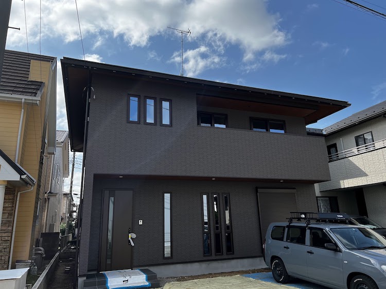 茨城県守谷市「総タイル貼りの注文住宅」が完成しました！