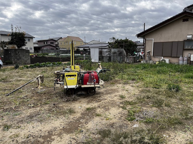 茨城県ひたちなか市注文住宅の地盤調査を行いました！