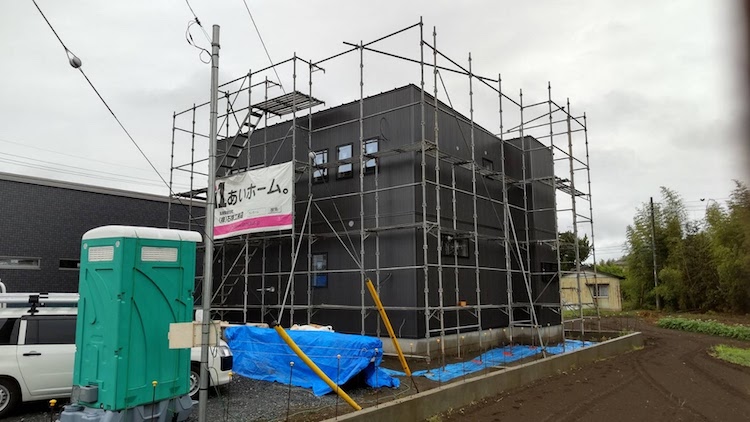茨城県筑西市「スタイリッシュモダンな注文住宅」の工事が順調に進行中です！