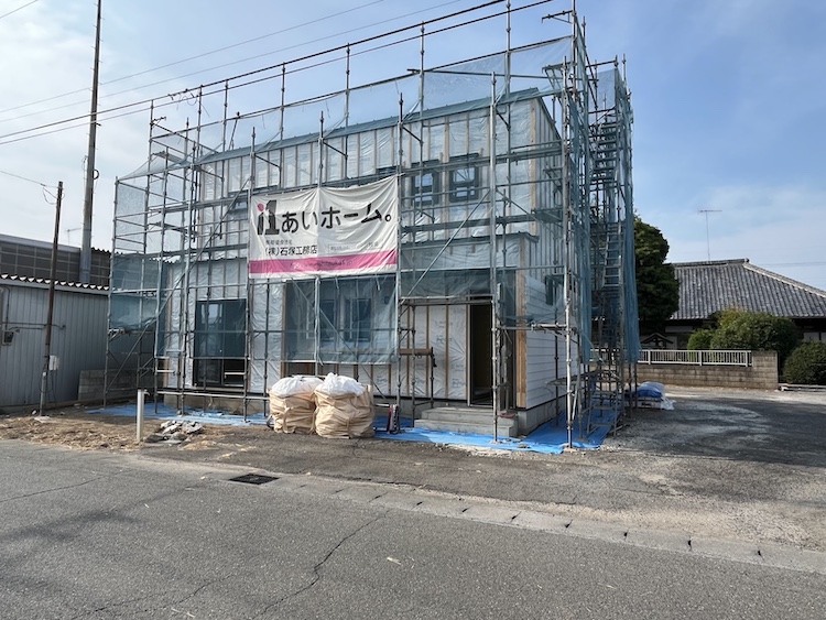 茨城県筑西市注文住宅「シンプルモダンハウス」の工事が順調に進行中です!