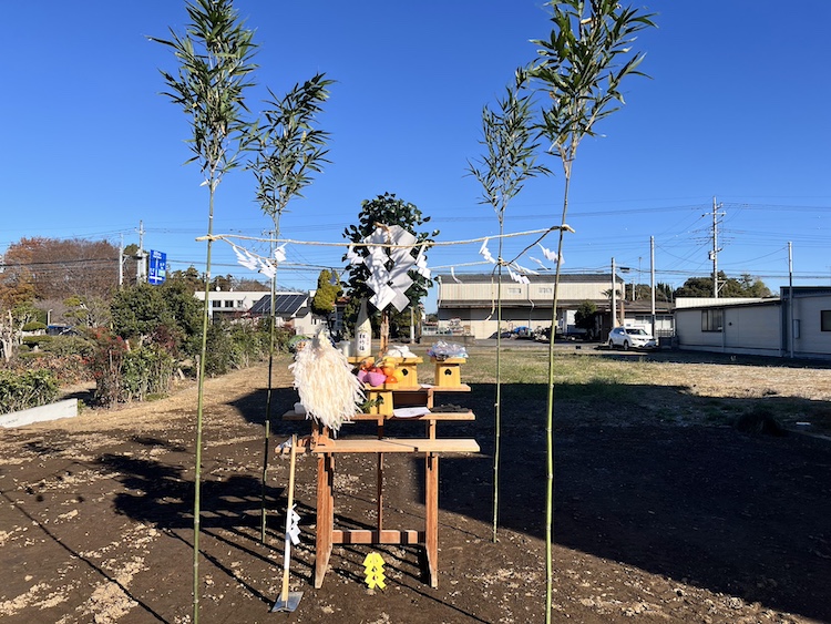 茨城県筑西市注文住宅の地鎮祭を行いました！