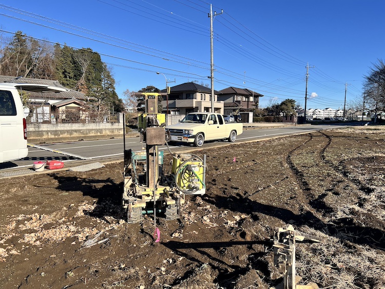 茨城県結城市注文住宅の地盤調査を行いました！