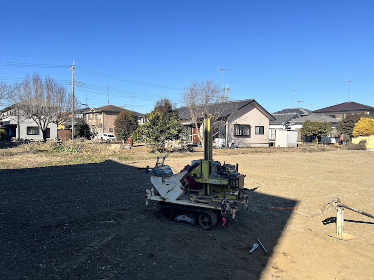 茨城県筑西市注文住宅の地盤調査を行いました！