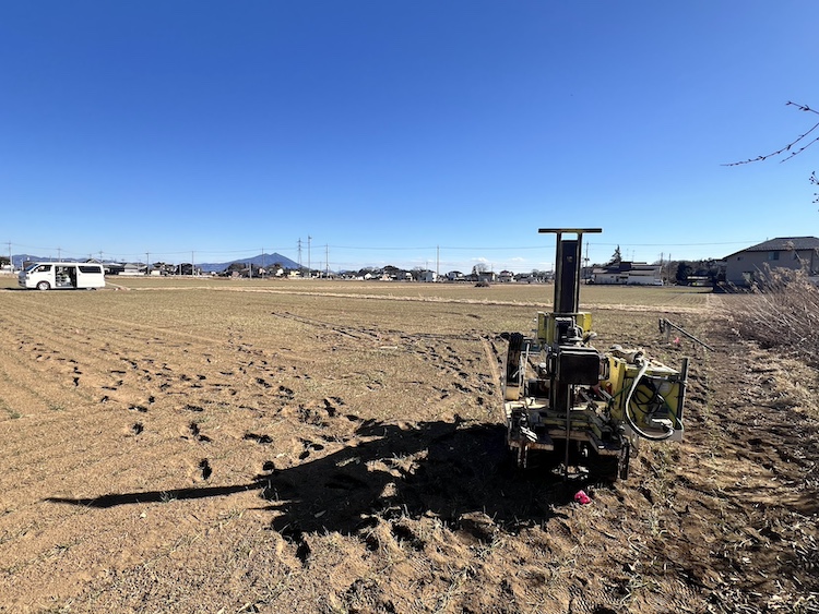 茨城県筑西市注文住宅の地盤調査を行いました！