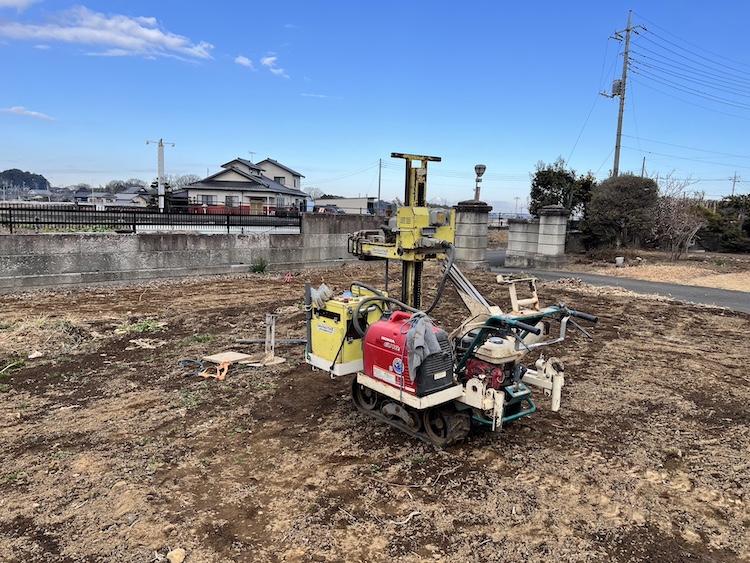 茨城県筑西市注文住宅の地盤調査を行いました！